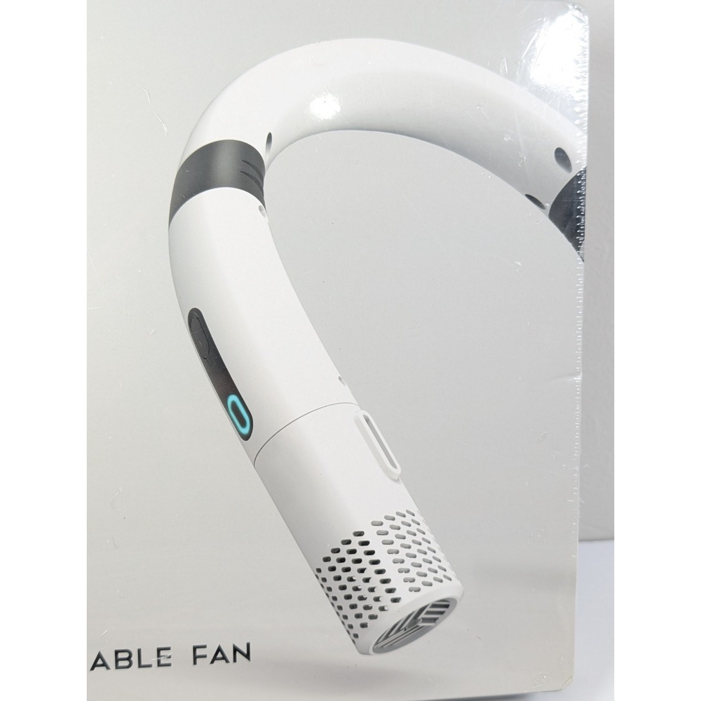 Blaux Wearable AC Plus Neckband Fan Portable New In Box‎ - Picture 2 of 5